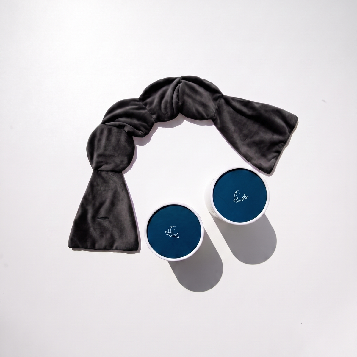 MIYEGO weighted sleep mask Midnight Black